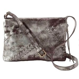 NWT Hobo Prairie Crossbody in Heavy Metal